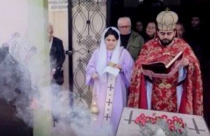 Téhéran - ordination d'une diaconesse Eglise arménienne apostolique
